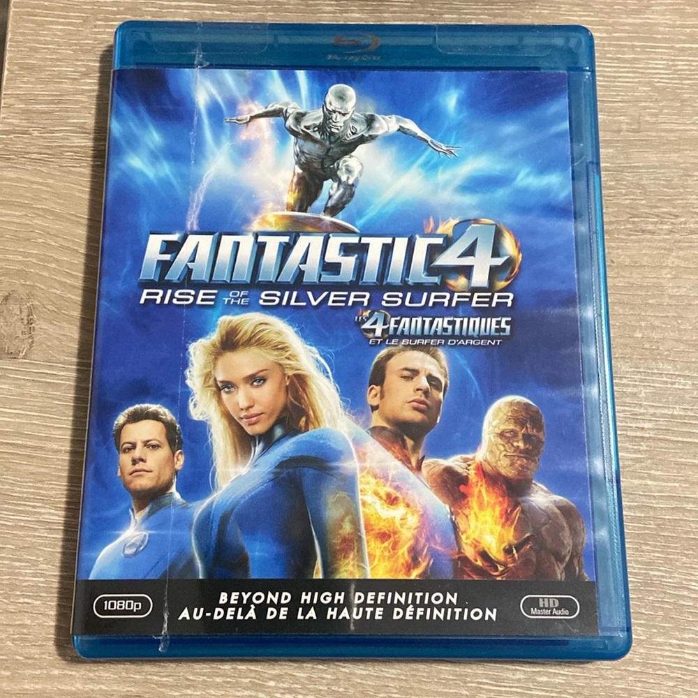 The Fantastic Four: Rise of the Silver Surfer (Blu-ray Disc, 2007)